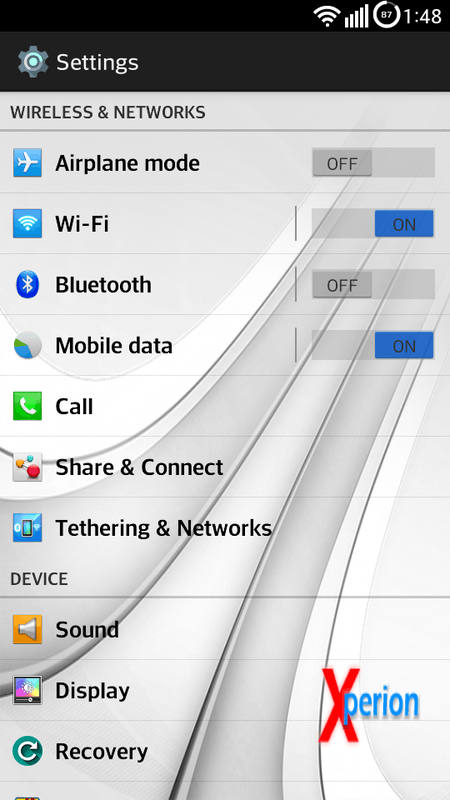 LG Optimus F6 Xperion ROM