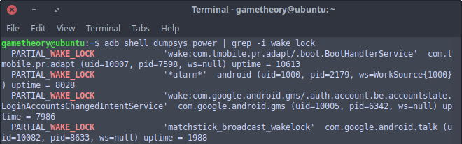 Android Wakelocks