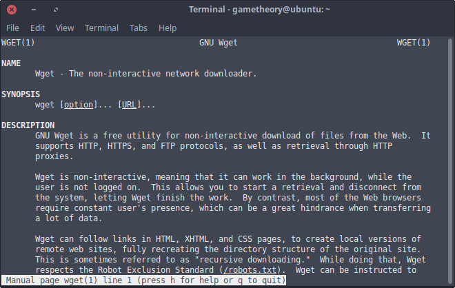 wget linux